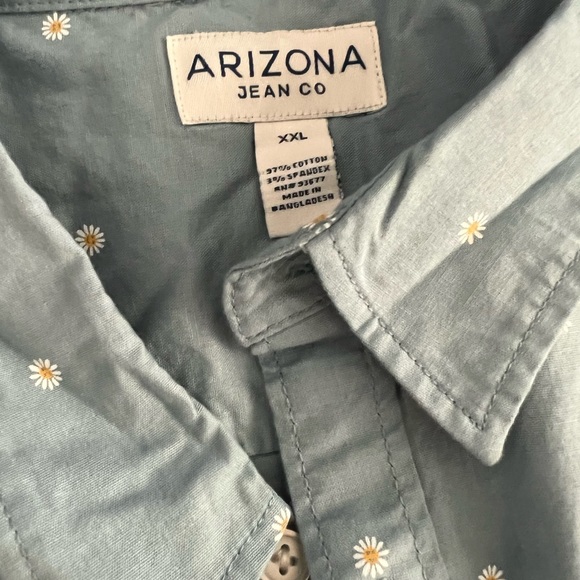 Flower button up shirt mens - Picture 3 of 3